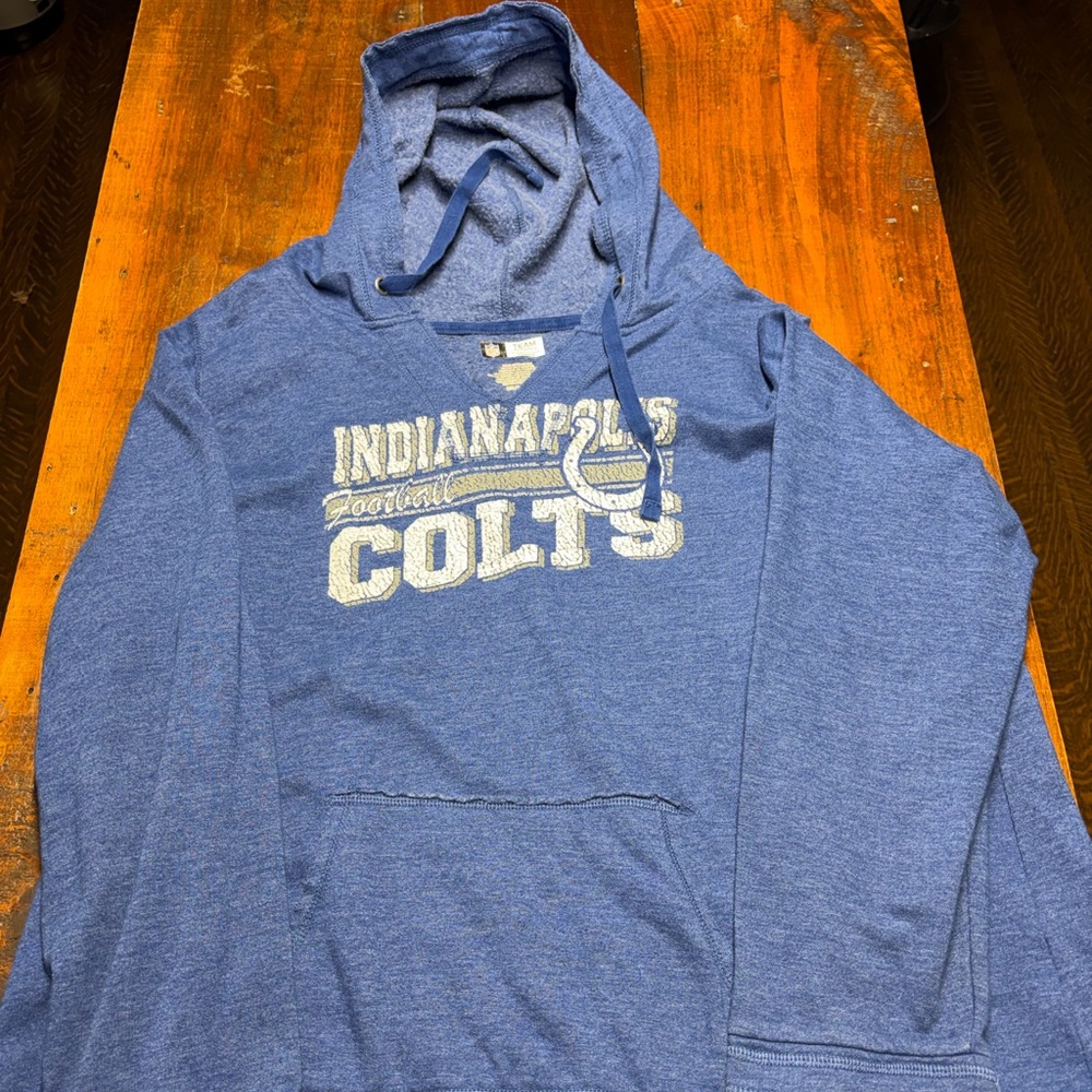 NFL Colts Hoody‎ Super Soft Size 3X Hooded Sweatshirt